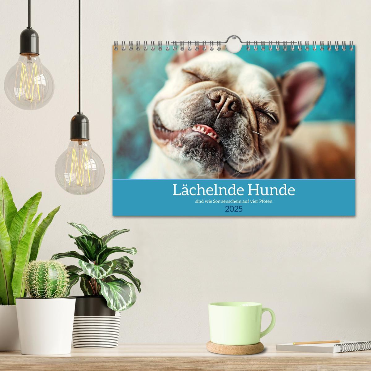 Bild: 9783383826986 | Lächelnde Hunde sind wie Sonnenschein auf vier Pfoten (Wandkalender...