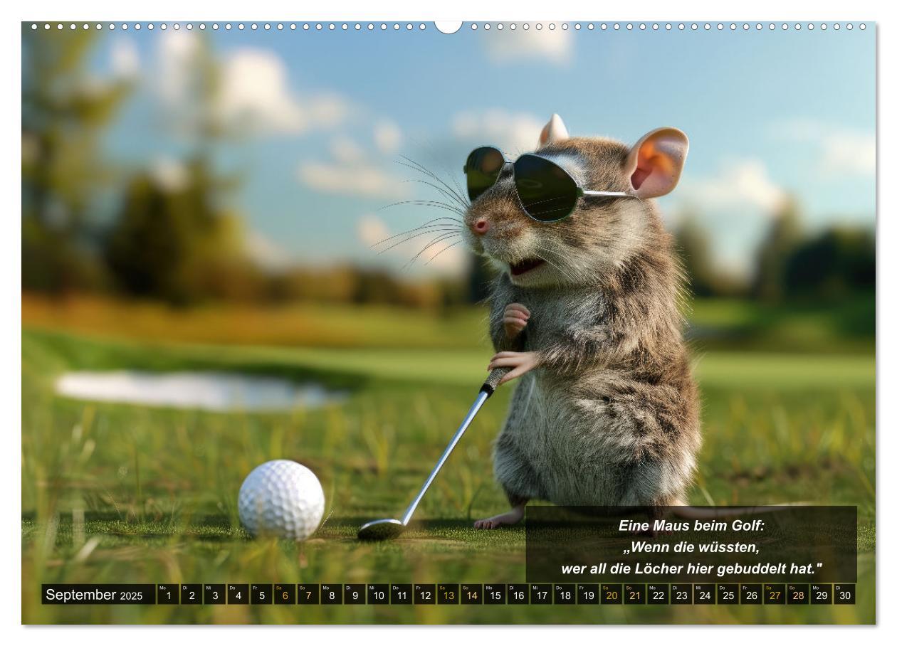 Bild: 9783457155547 | Der tierisch lustige Golfkalender (hochwertiger Premium...