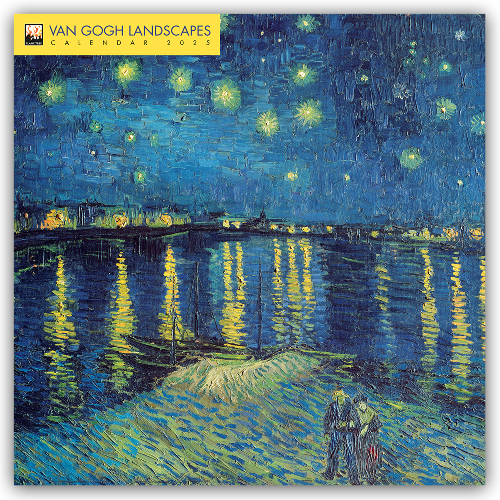 Cover: 9781835620267 | Vincent Van Gogh Landscapes Wall Calendar 2025 (Art Calendar) | 14 S.