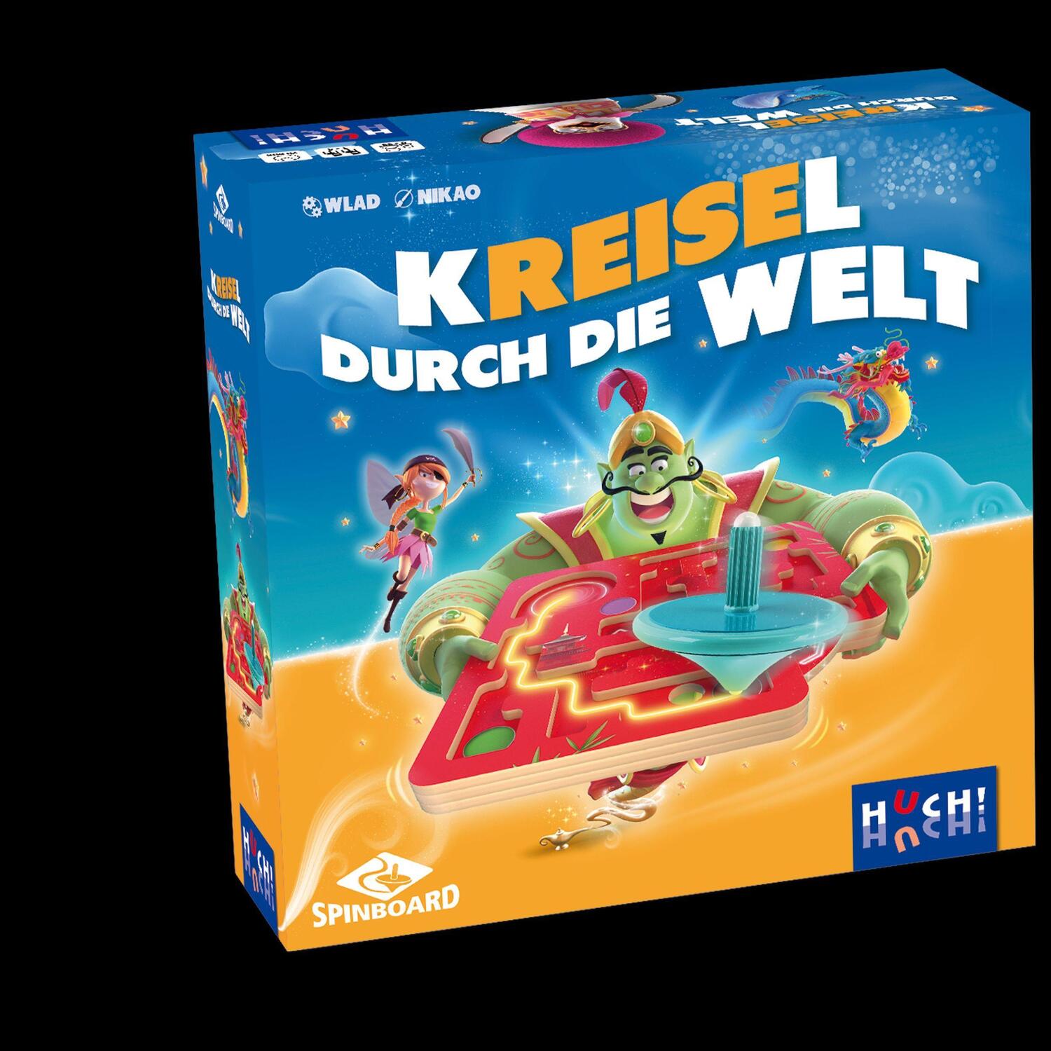 Cover: 4260071883346 | Kreisel durch die Welt | Wladimir Watine | Spiel | 883346 | Deutsch