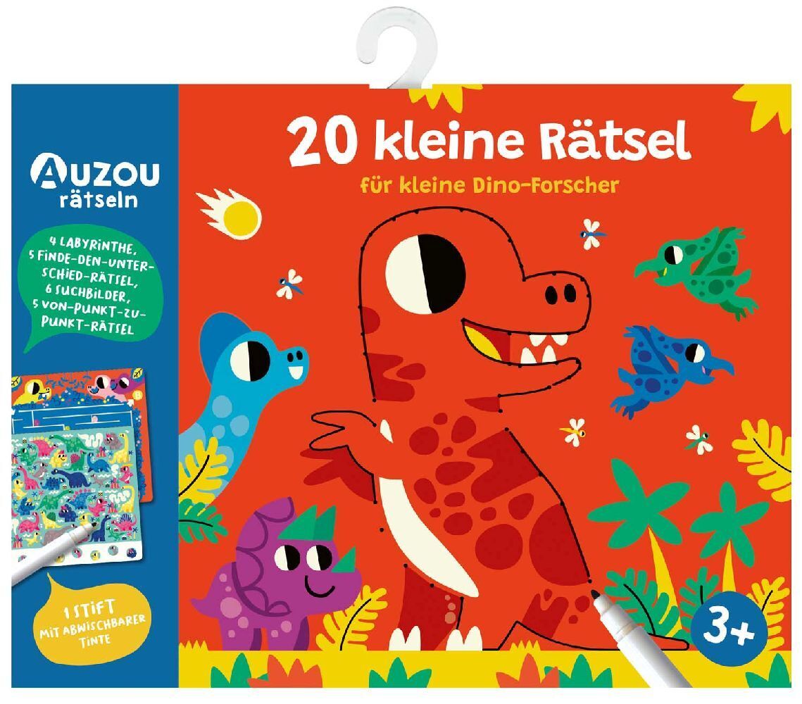 Cover: 3760354050966 | 20 kleine Rätsel für kleine Dino-Forscher | Pintachan | Spiel | Karton