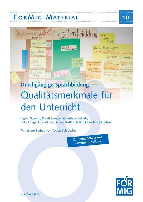 Cover: 9783830940807 | Durchgängige Sprachbildung. Qualitätsmerkmale für den Unterricht