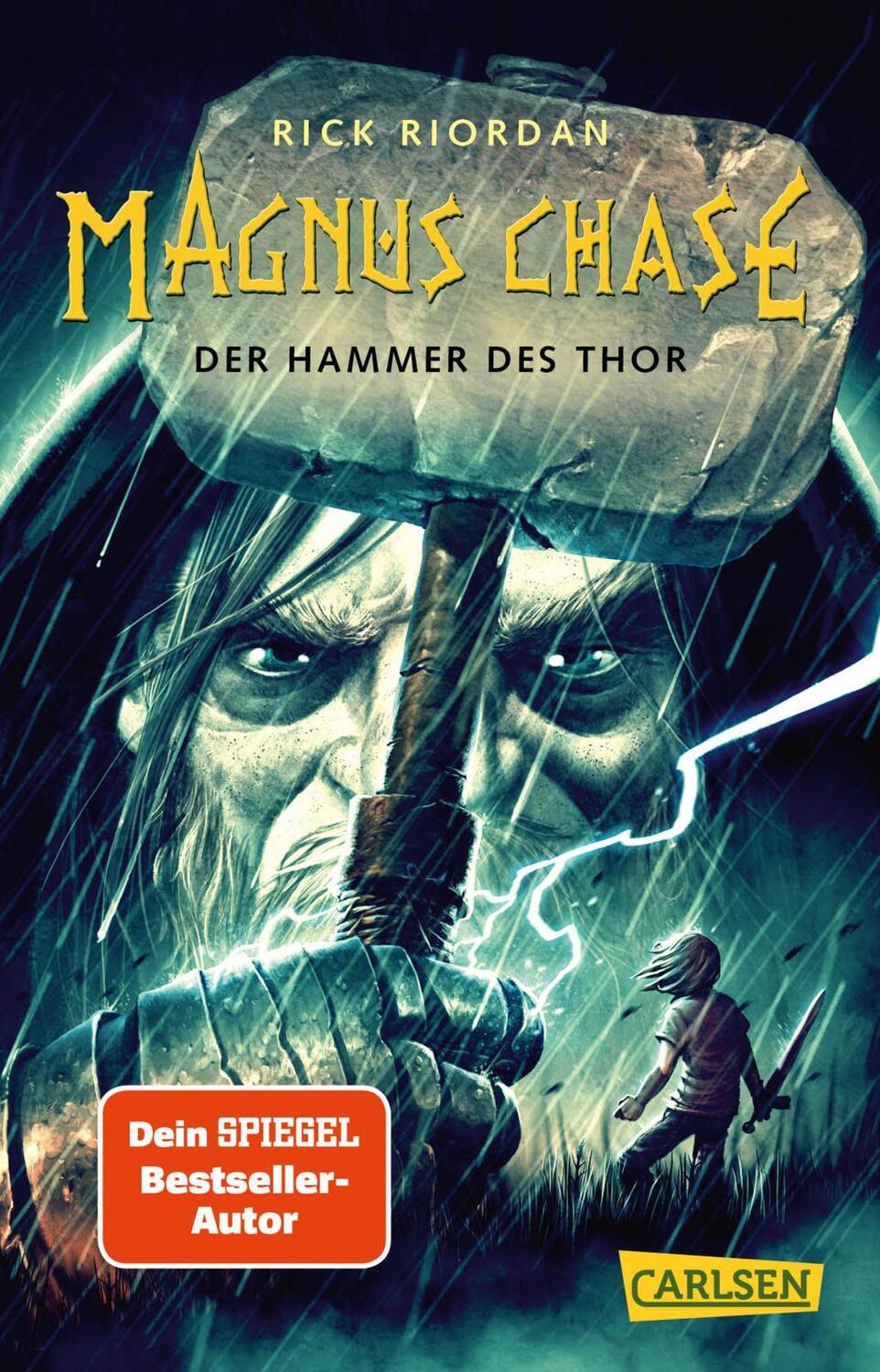 Cover: 9783551322142 | Magnus Chase 2: Der Hammer des Thor | Rick Riordan | Taschenbuch