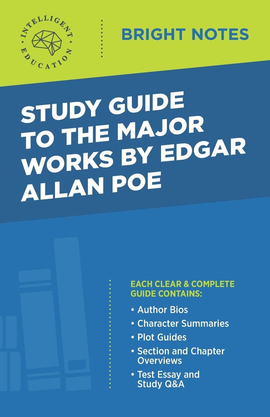 Cover: 9781645424147 | Study Guide to the Major Works by Edgar Allan Poe | Taschenbuch | 2020