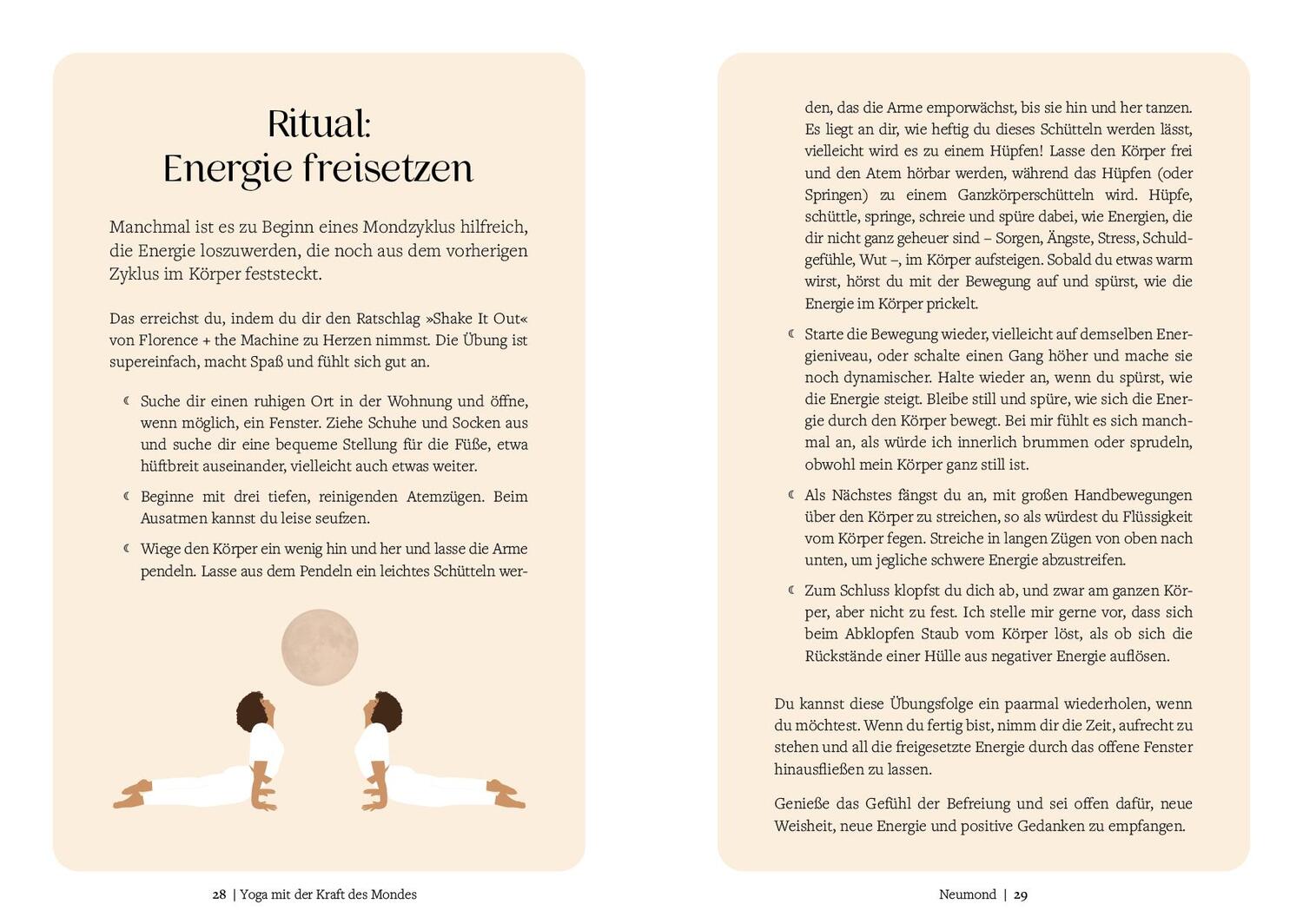 Bild: 9783742325044 | Yoga mit der Kraft des Mondes | Lisa Hood | Buch | 128 S. | Deutsch