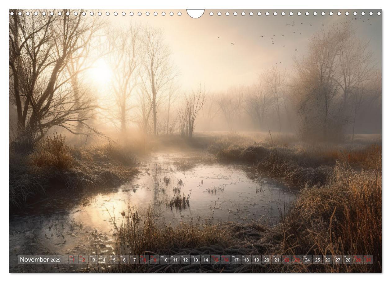 Bild: 9783457223659 | Himmlische Landschaften des Lichts (Wandkalender 2025 DIN A3 quer),...