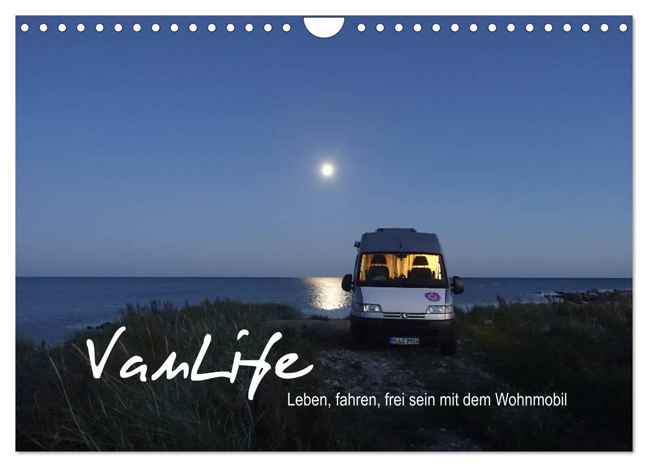 Cover: 9783435241316 | Vanlife - Leben, fahren, frei sein mit dem Wohnmobil (Wandkalender...