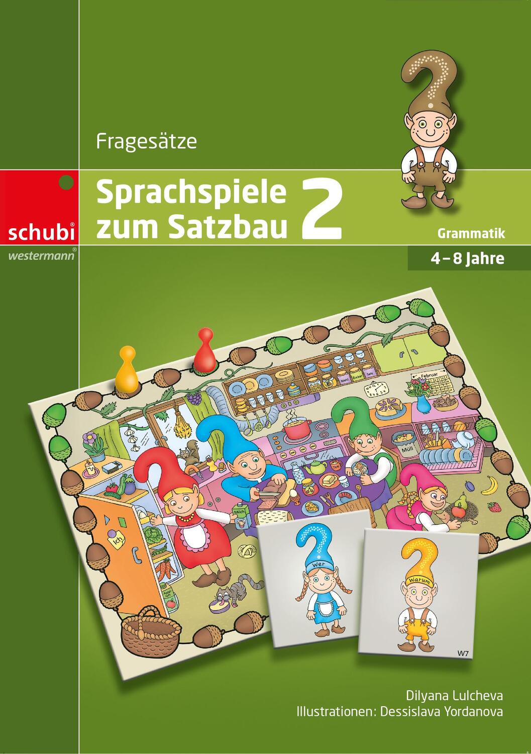 Cover: 9783867234450 | Sprachspiele zum Satzbau 2 | Fragesätze | Dilyana Lulcheva | Buch