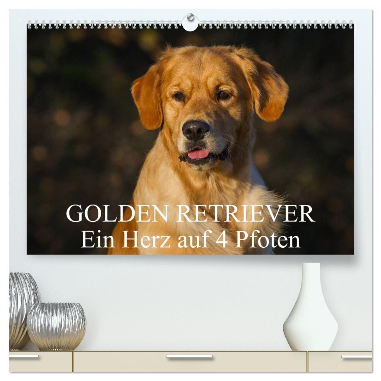 Cover: 9783435797387 | Golden Retriever - Ein Herz auf 4 Pfoten (hochwertiger Premium...