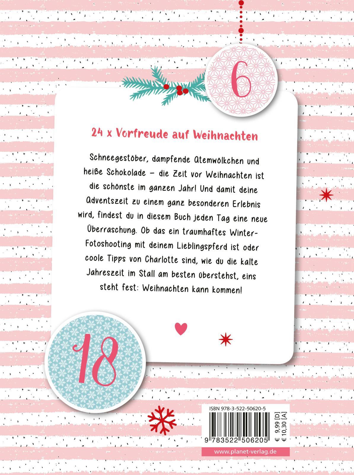 Rückseite: 9783522506205 | Charlottes Traumpferd: Mein ultimativ kreativer Adventskalender | Buch