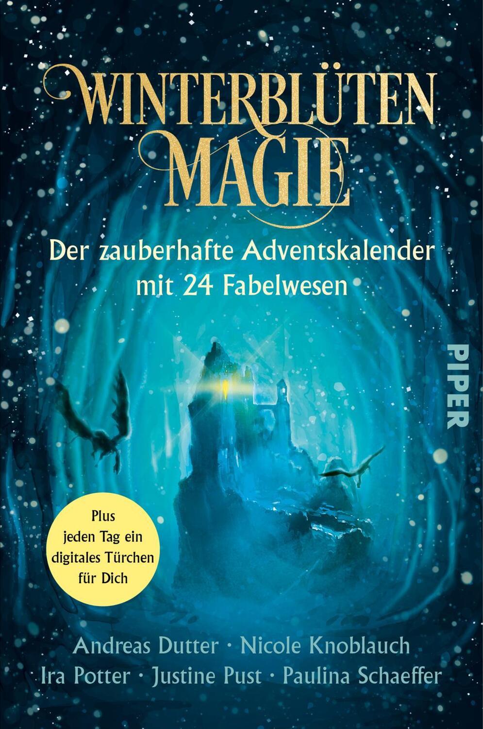 Cover: 9783492506335 | Winterblütenmagie. Der zauberhafte Adventskalender mit 24 Fabelwesen