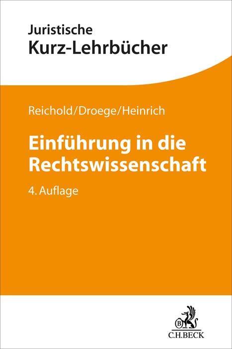 Cover: 9783406805752 | Einführung in die Rechtswissenschaft | Ein Studienbuch | Taschenbuch