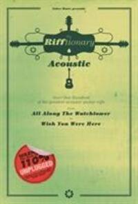 Cover: 9780571533756 | Rifftionary Acoustic | (Chord Songbook) | Various | Buch | Buch | 2010