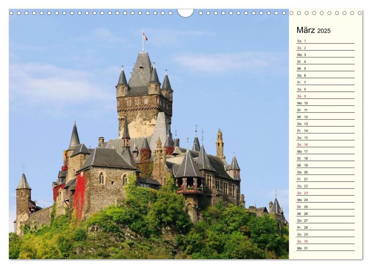 Bild: 9783435521425 | Entlang der Mosel (Wandkalender 2025 DIN A3 quer), CALVENDO...