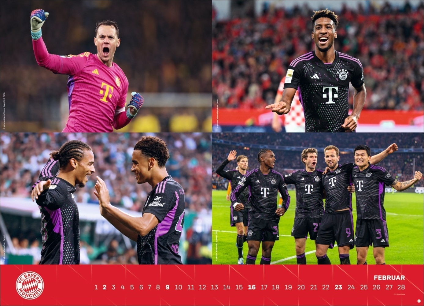 Bild: 9783756404728 | FC Bayern München Edition Kalender 2025 | Kalender | Spiralbindung