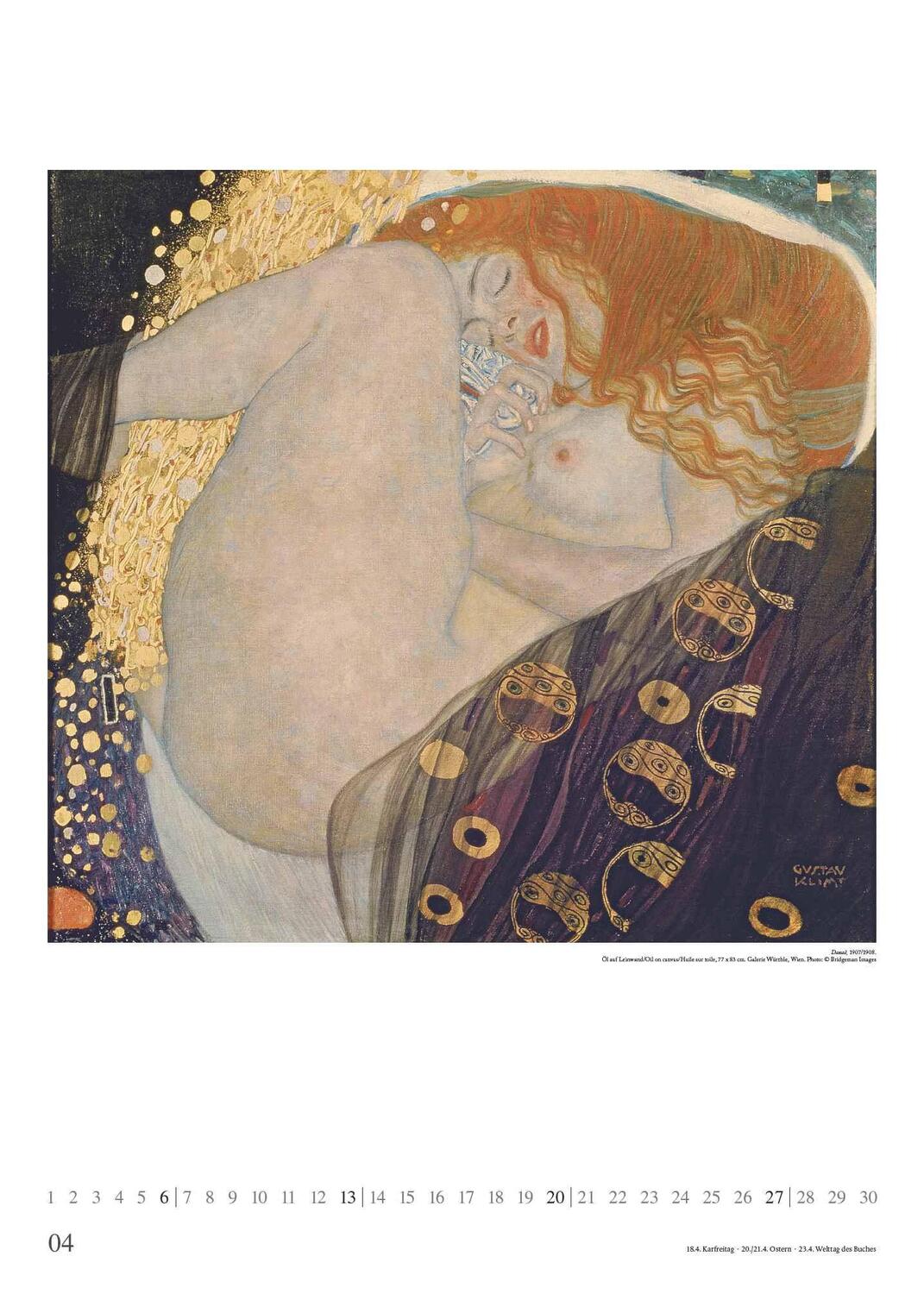 Bild: 4250809653327 | Gustav Klimt 2025 - Kunst-Kalender - Poster-Kalender - 50x70 | 28 S.