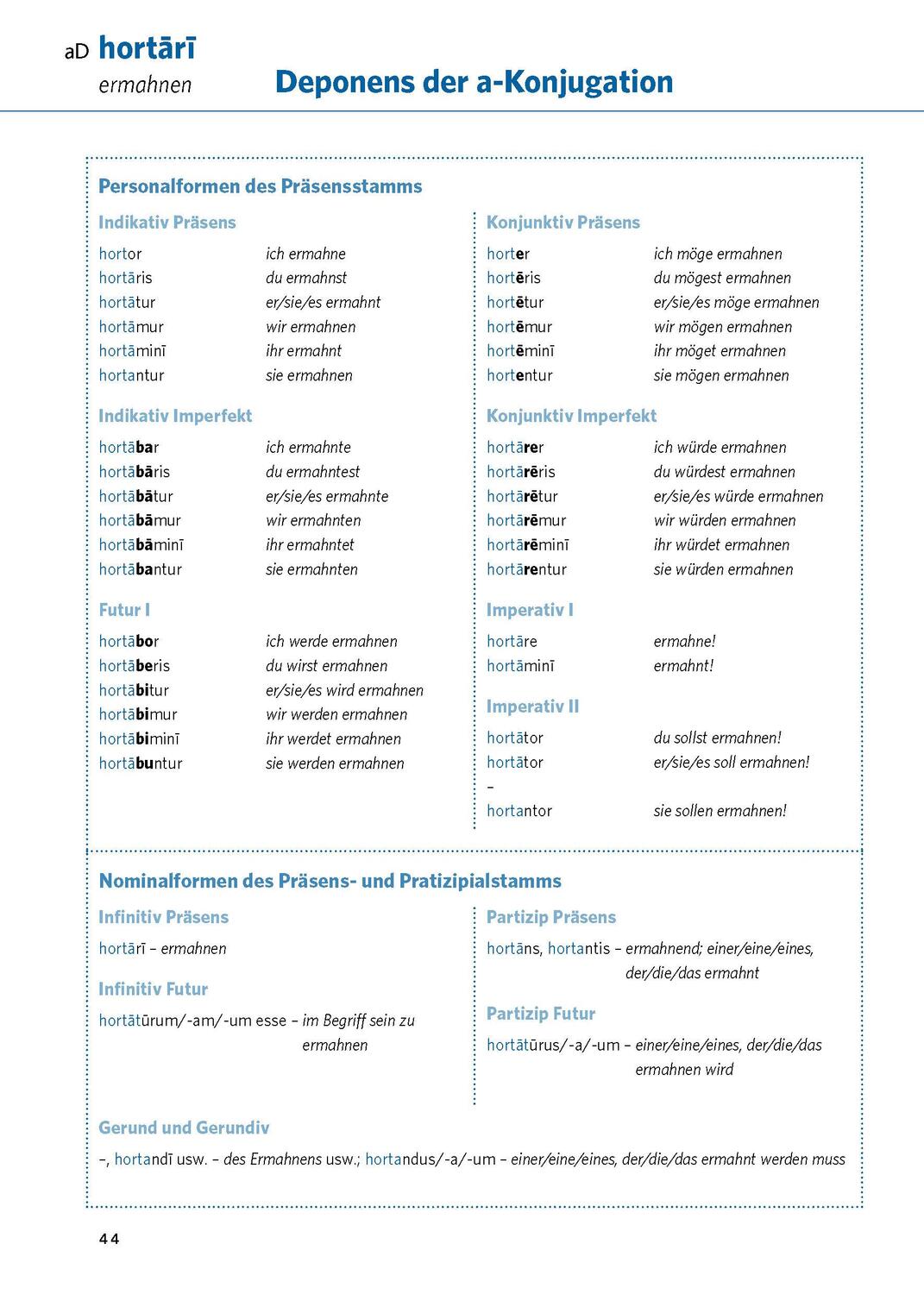 Bild: 9783125624719 | PONS Verbtabellen Plus Latein | Taschenbuch | PONS Verbtabellen | 2024