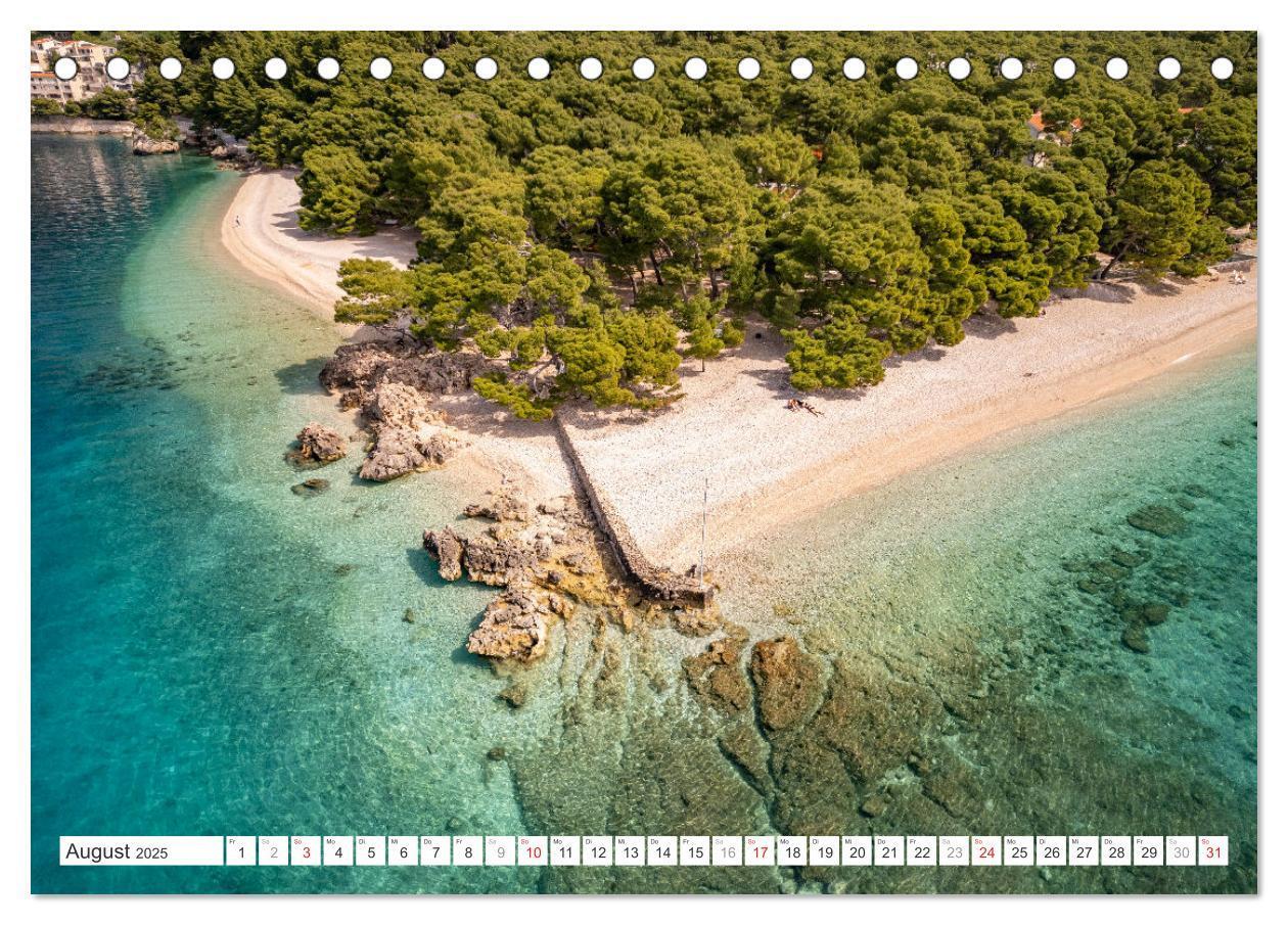 Bild: 9783457175606 | Kroatien - Dalmatien (Tischkalender 2025 DIN A5 quer), CALVENDO...