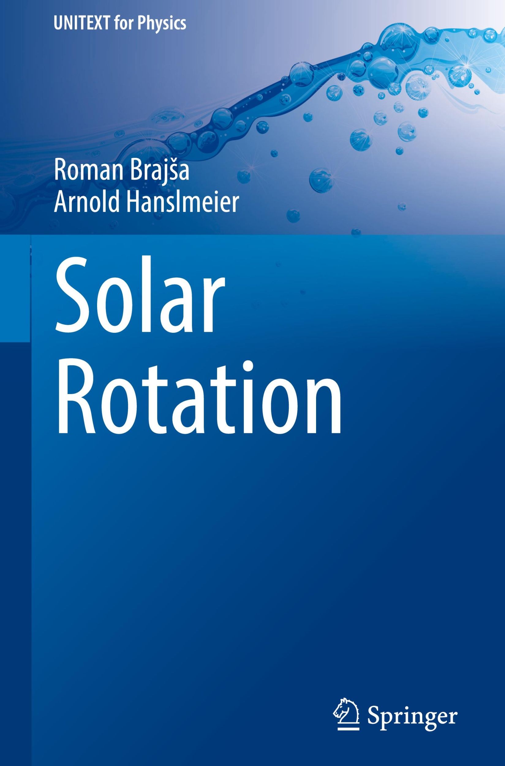 Cover: 9789819768783 | Solar Rotation | Arnold Hanslmeier (u. a.) | Buch | xvi | Englisch