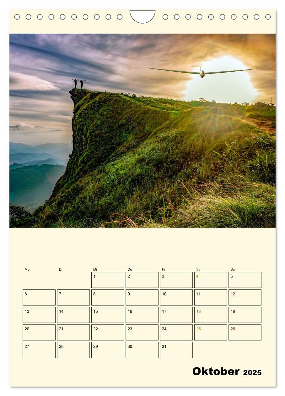 Bild: 9783435904457 | Segelfliegen - dem Himmel ganz nah (Wandkalender 2025 DIN A4 hoch),...