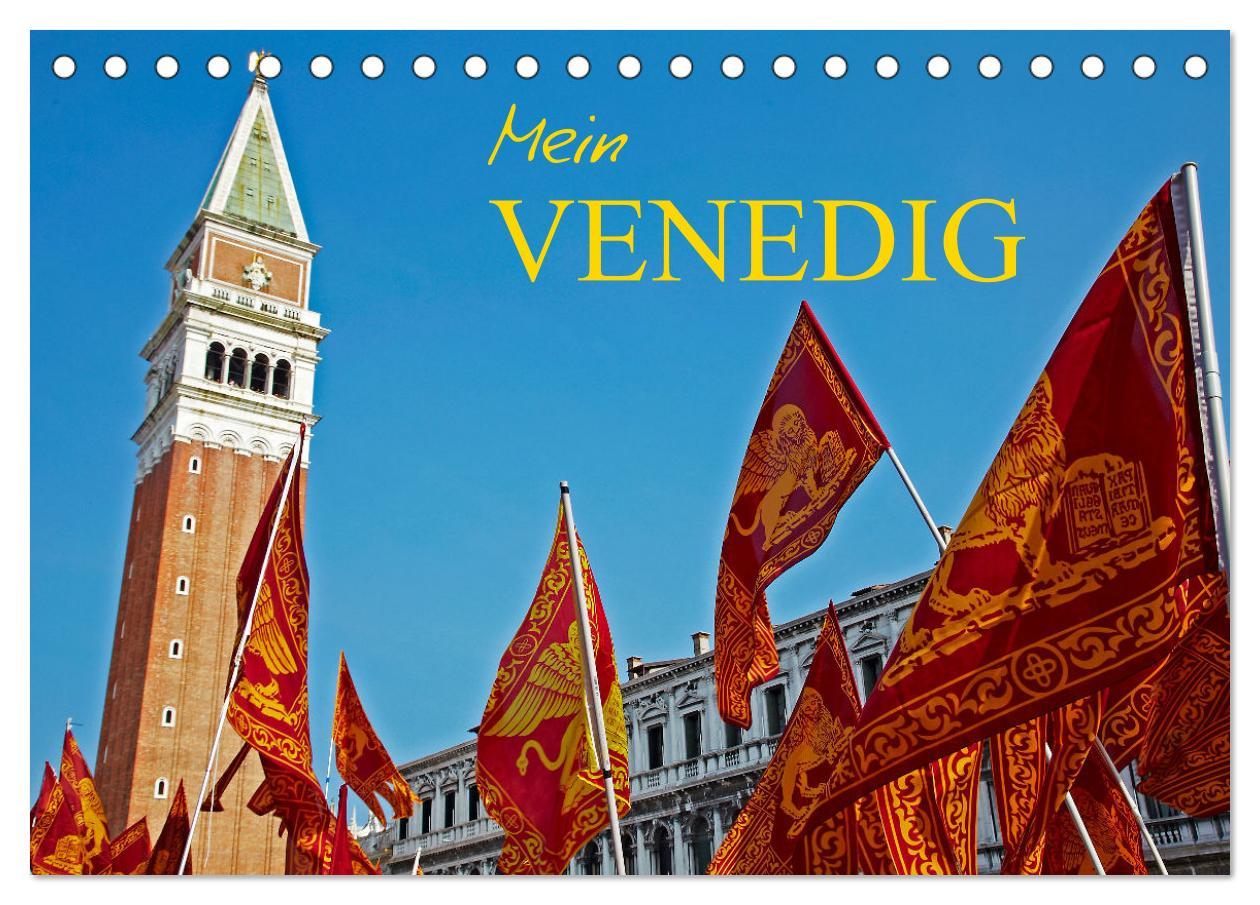 Cover: 9783383821981 | Mein VENEDIG (Tischkalender 2025 DIN A5 quer), CALVENDO Monatskalender