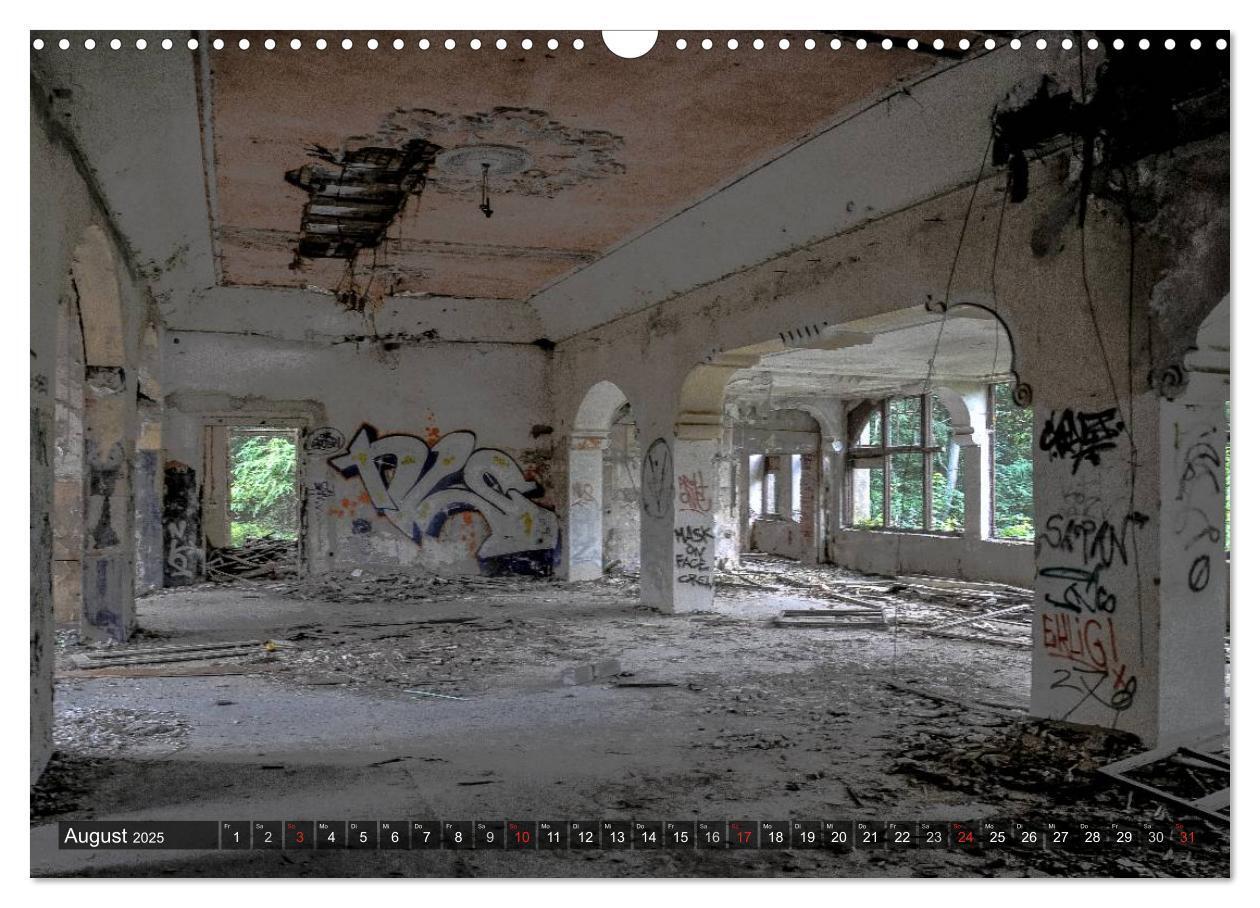 Bild: 9783435799015 | Lost Places in Deutschland 2025 (Wandkalender 2025 DIN A3 quer),...