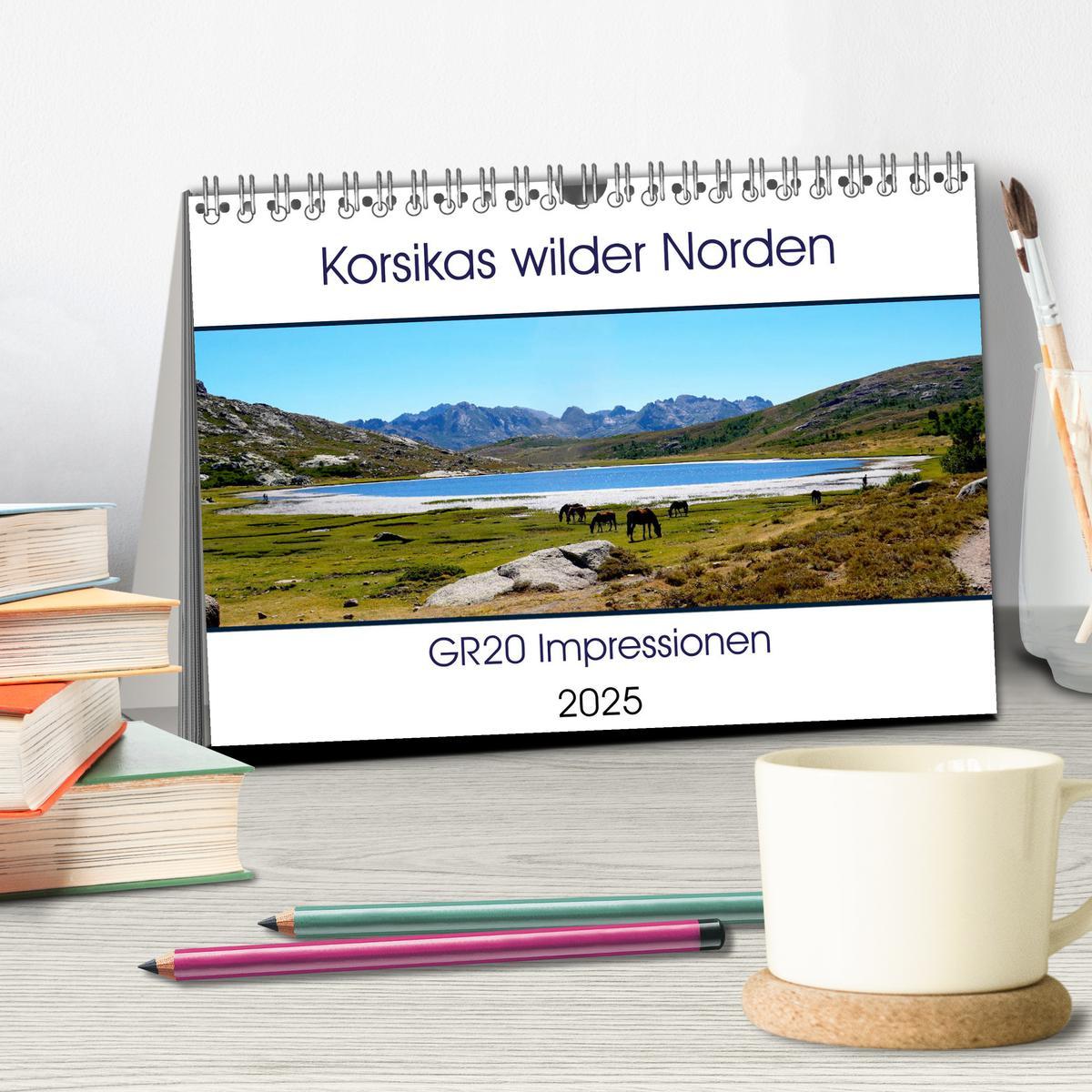 Bild: 9783435337248 | Korsikas wilder Norden. GR20 Impressionen (Tischkalender 2025 DIN...