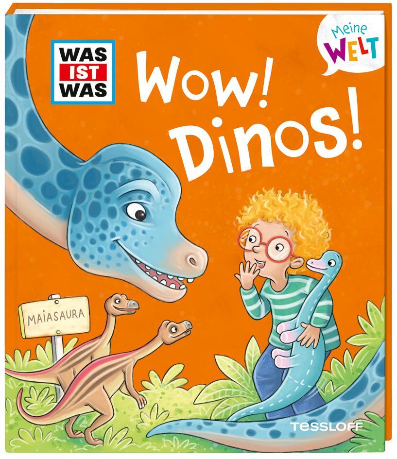 Cover: 9783788643829 | WAS IST WAS Meine Welt Band 5 WOW! Dinos! | Benjamin Schreuder | Buch