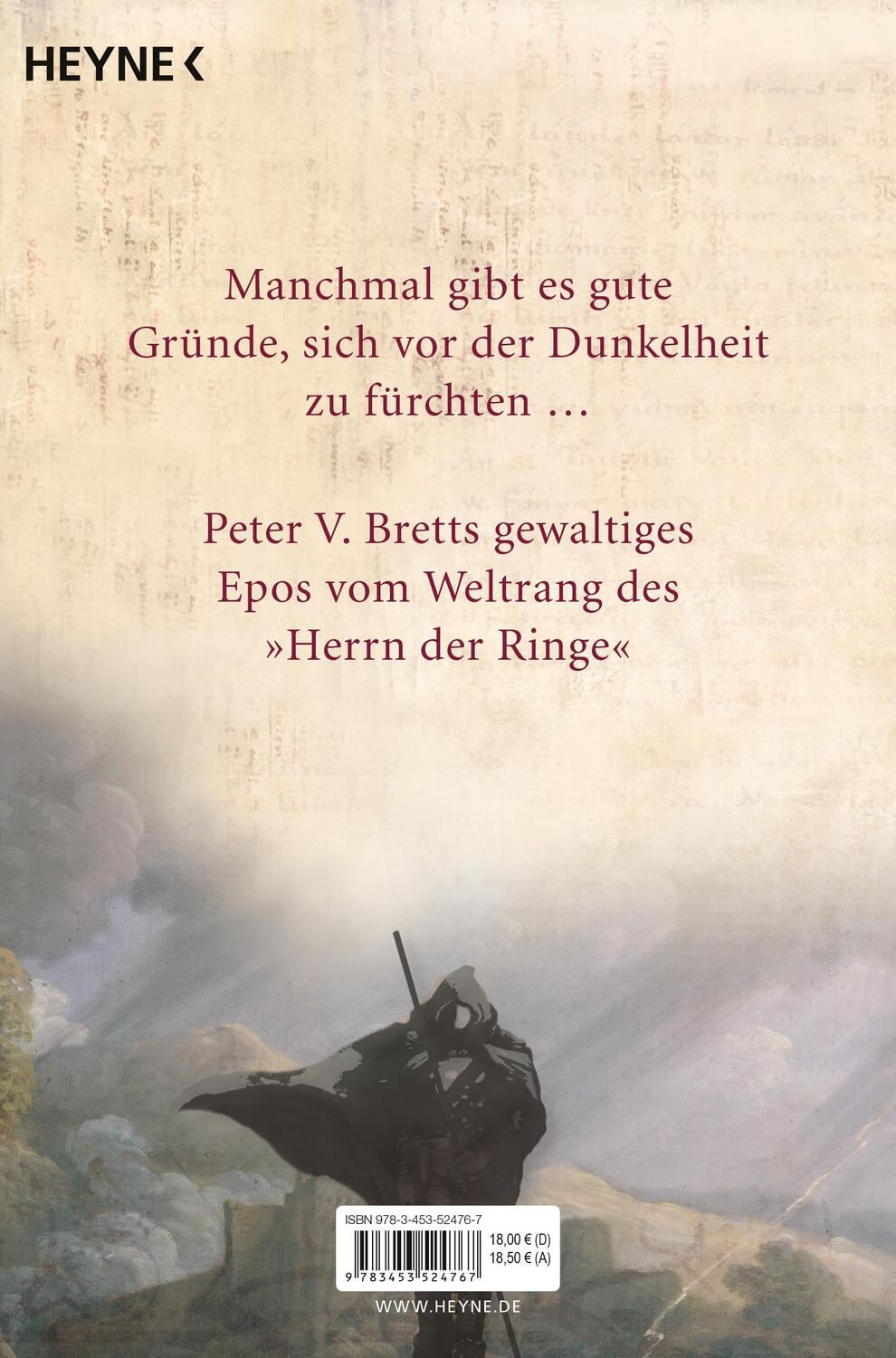 Bild: 9783453524767 | Das Lied der Dunkelheit | Peter V. Brett | Taschenbuch | Demon Zyklus