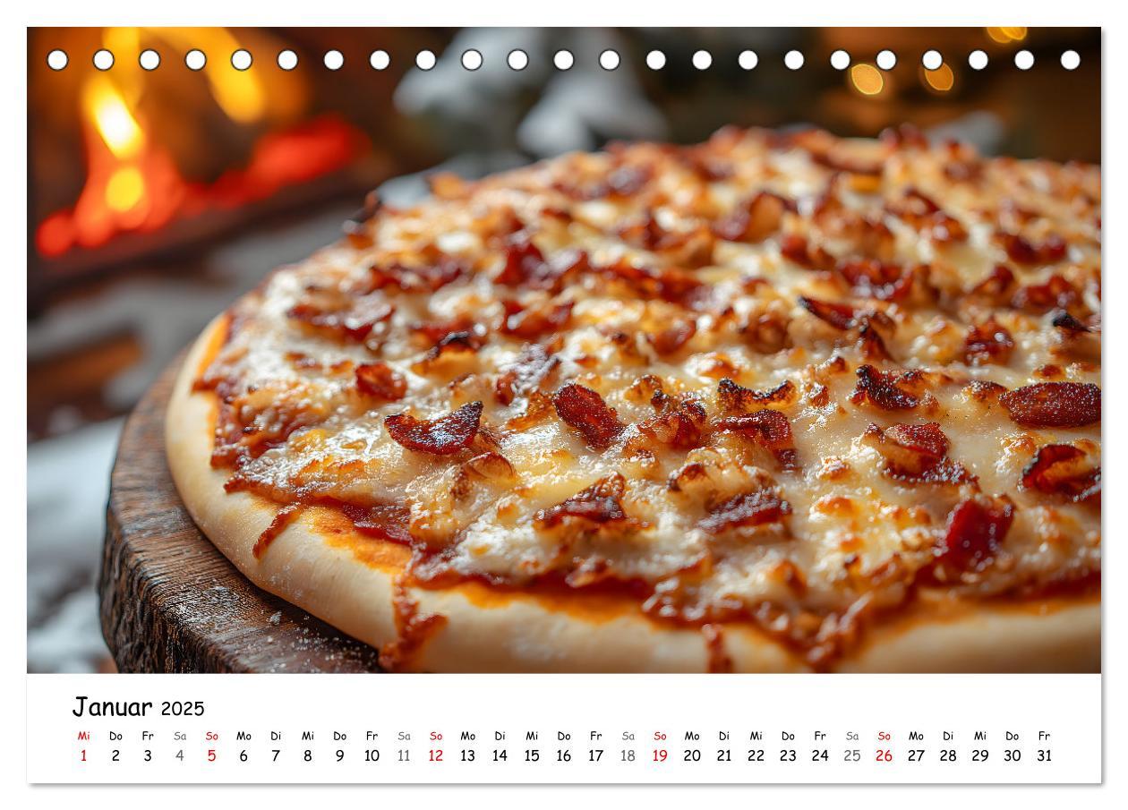 Bild: 9783457215838 | Pizza geht immer - Zu jeder Jahreszeit (Tischkalender 2025 DIN A5...