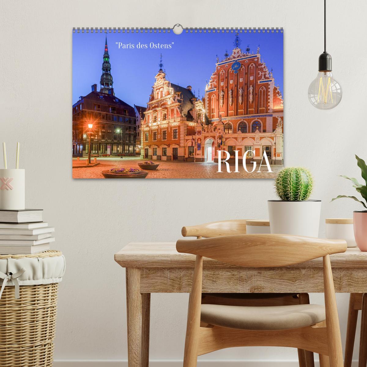 Bild: 9783435832996 | Riga - Paris des Ostens (Wandkalender 2025 DIN A3 quer), CALVENDO...