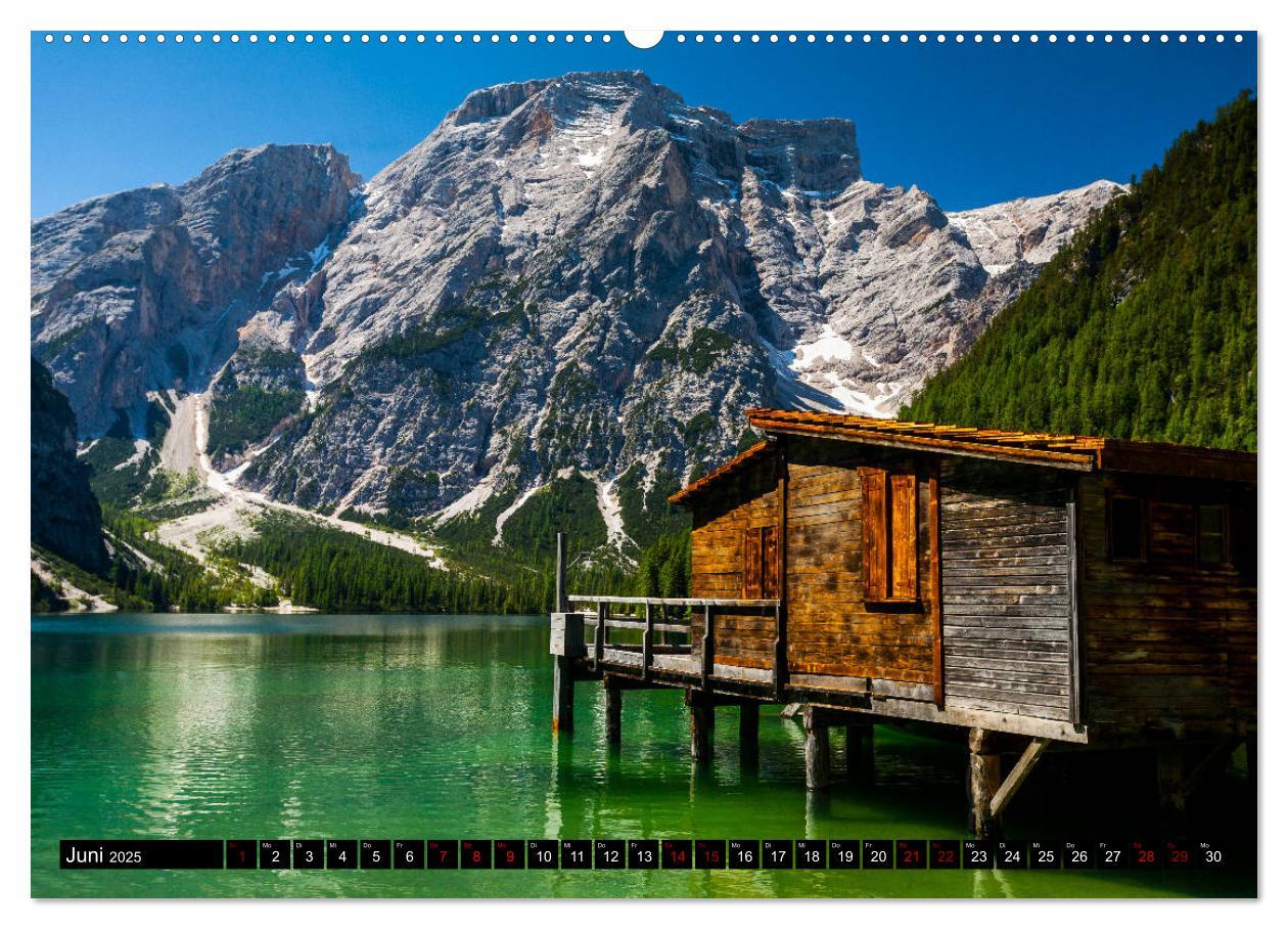 Bild: 9783435447749 | Berge. Alpenseen (Wandkalender 2025 DIN A2 quer), CALVENDO...