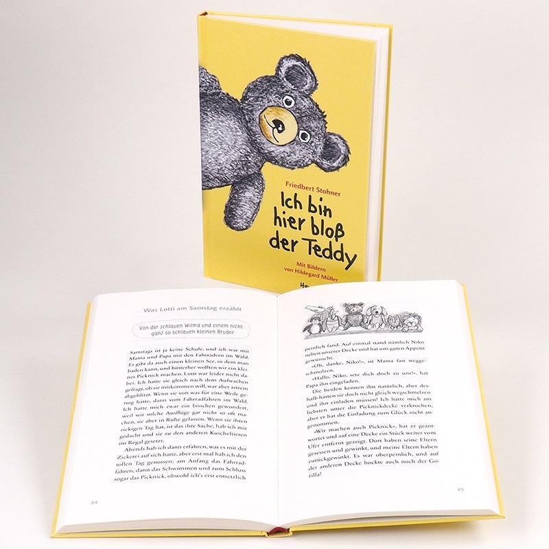 Bild: 9783446269583 | Ich bin hier bloß der Teddy | Friedbert Stohner | Buch | 136 S. | 2021