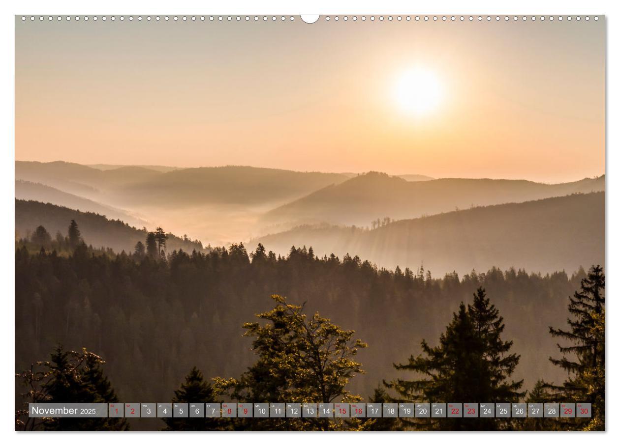 Bild: 9783435076390 | Ein Jahr im Schwarzwald (Wandkalender 2025 DIN A2 quer), CALVENDO...