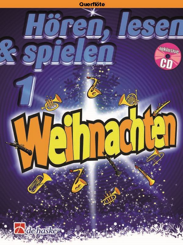 Cover: 9789043151849 | Hören, lesen & spielen 1 - Weihnachten Flute Buch + CD