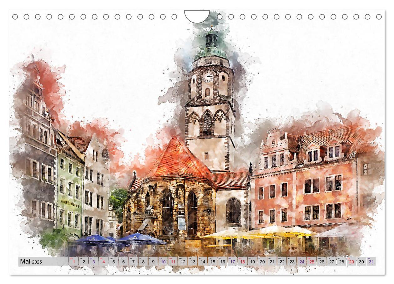 Bild: 9783435301928 | Malerisches Meißen (Wandkalender 2025 DIN A4 quer), CALVENDO...