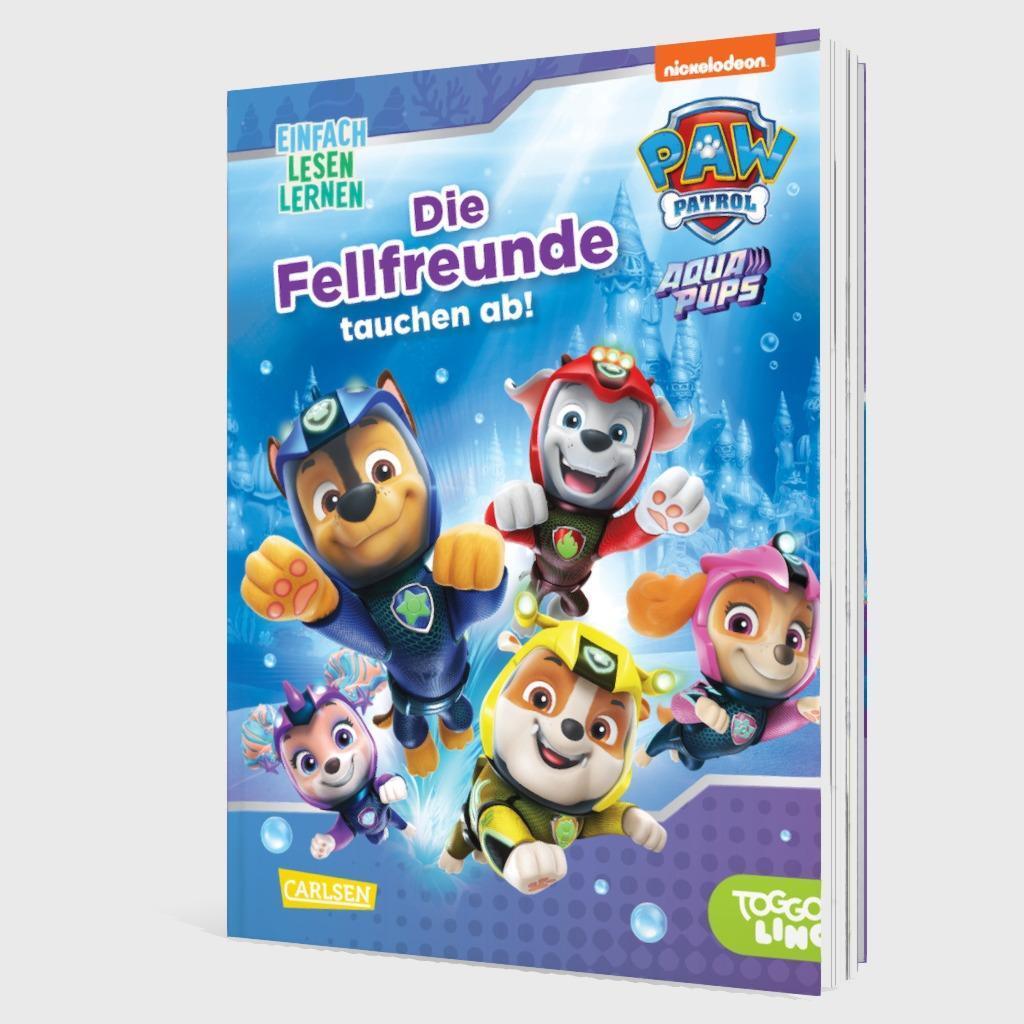 Bild: 9783551691187 | PAW Patrol Aqua Pups: Die Fellfreunde tauchen ab! | Nora de Lon | Buch