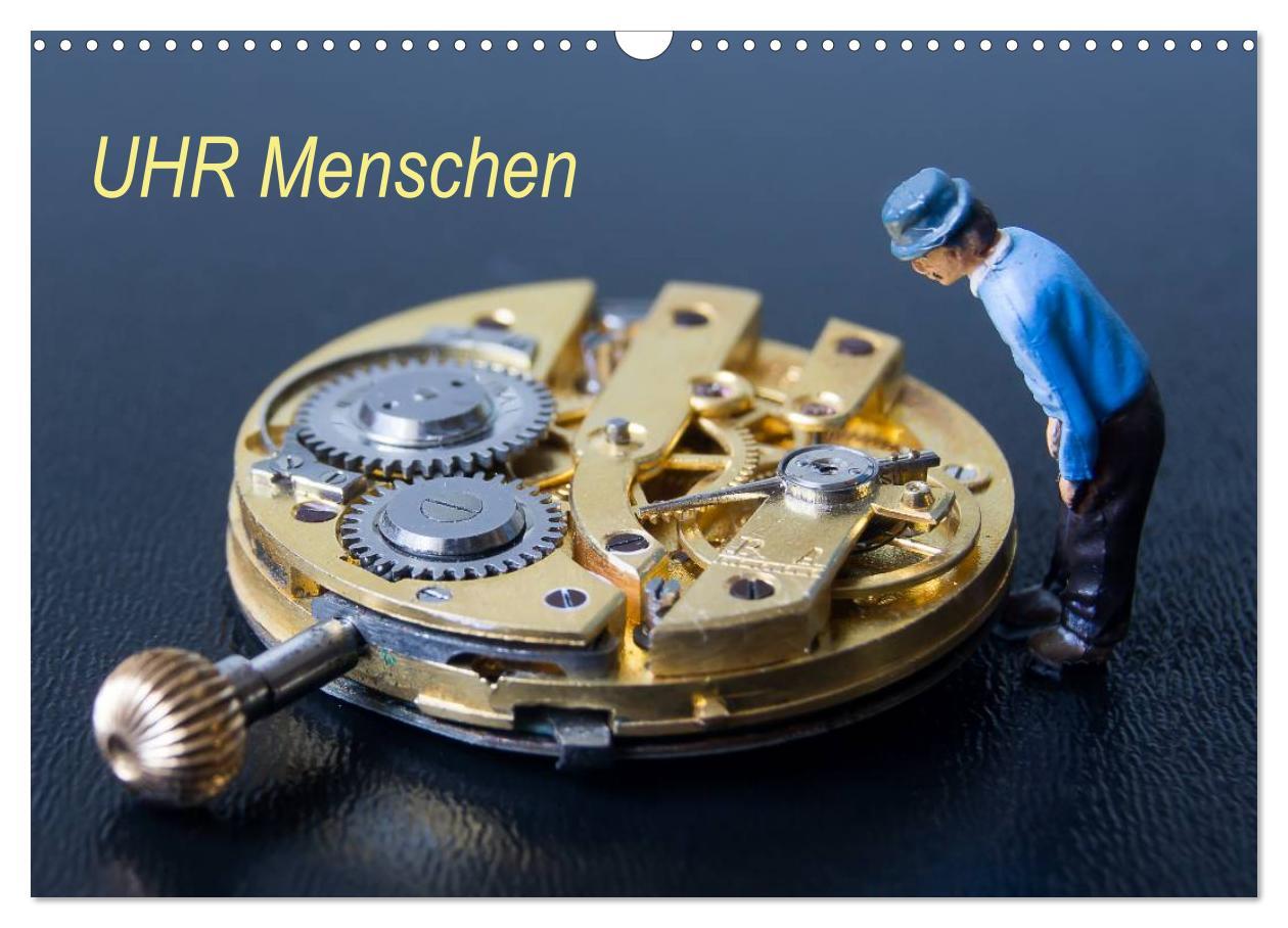 Cover: 9783435760169 | UHR Menschen (Wandkalender 2025 DIN A3 quer), CALVENDO Monatskalender