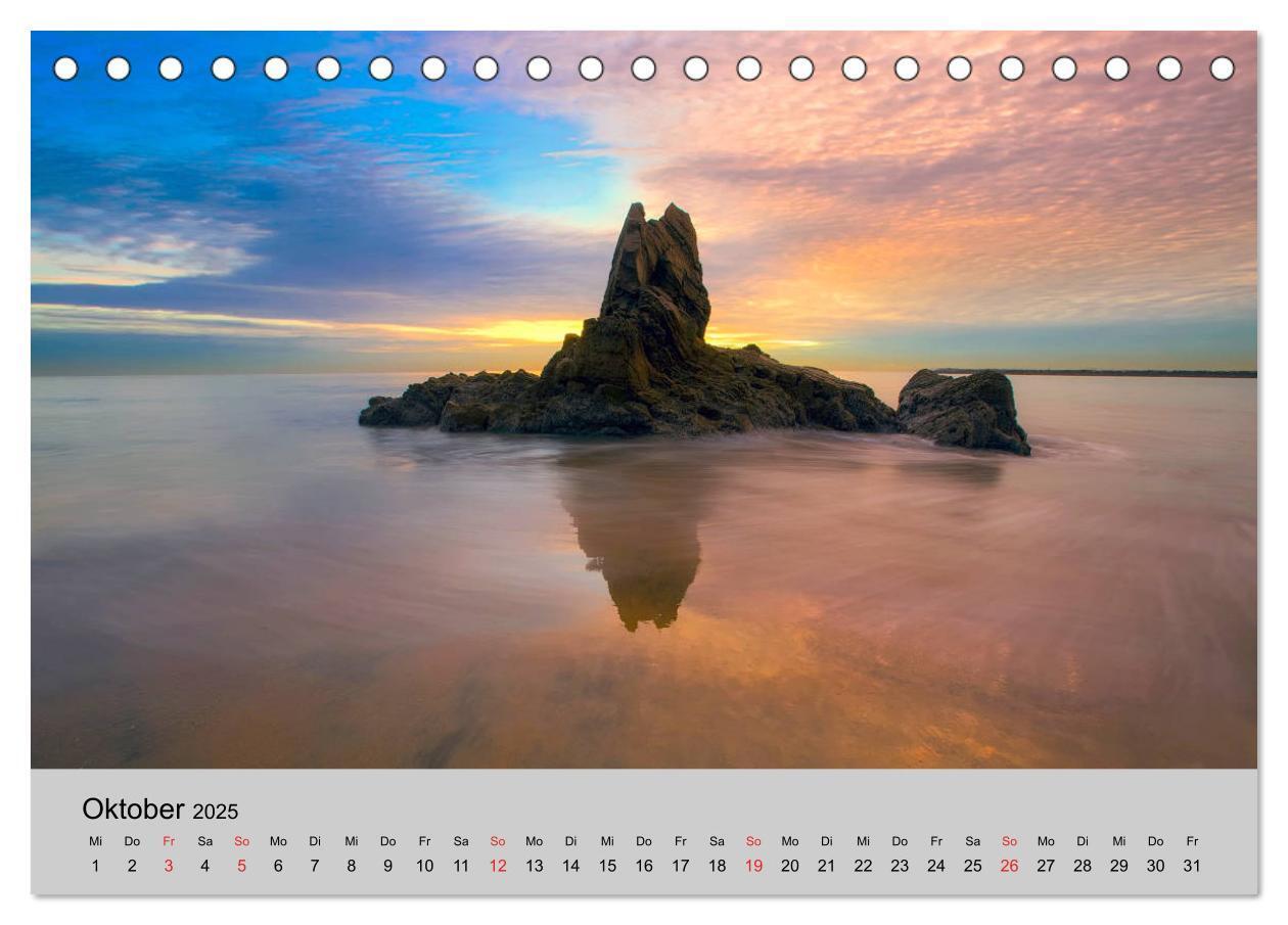 Bild: 9783435316274 | Am Meer. Sehnsucht Wasser (Tischkalender 2025 DIN A5 quer),...