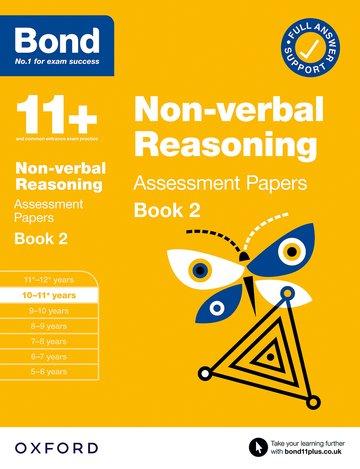 Cover: 9780192777430 | Bond 11+ Non-verbal Reasoning Assessment Papers 10-11 Years Book 2