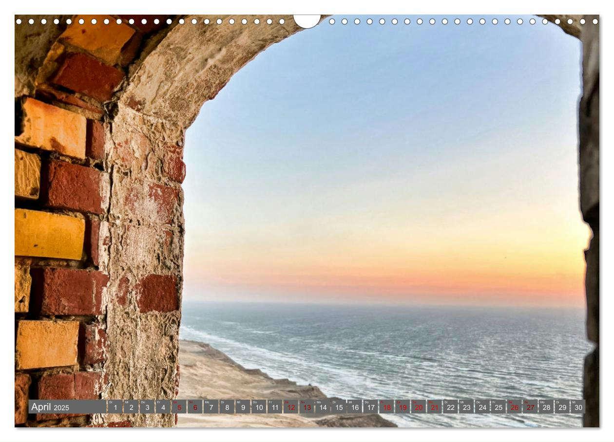 Bild: 9783383855603 | Rubjerg Knude Fyr - Ein Leuchtturm auf Abwegen (Wandkalender 2025...