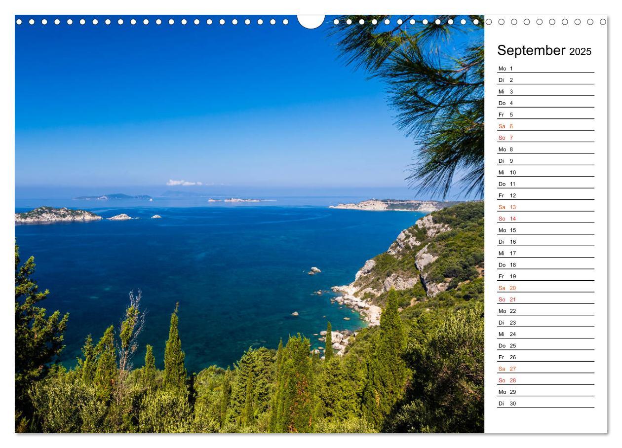 Bild: 9783435284573 | Griechische Inseln im Ionischen Meer (Wandkalender 2025 DIN A3...