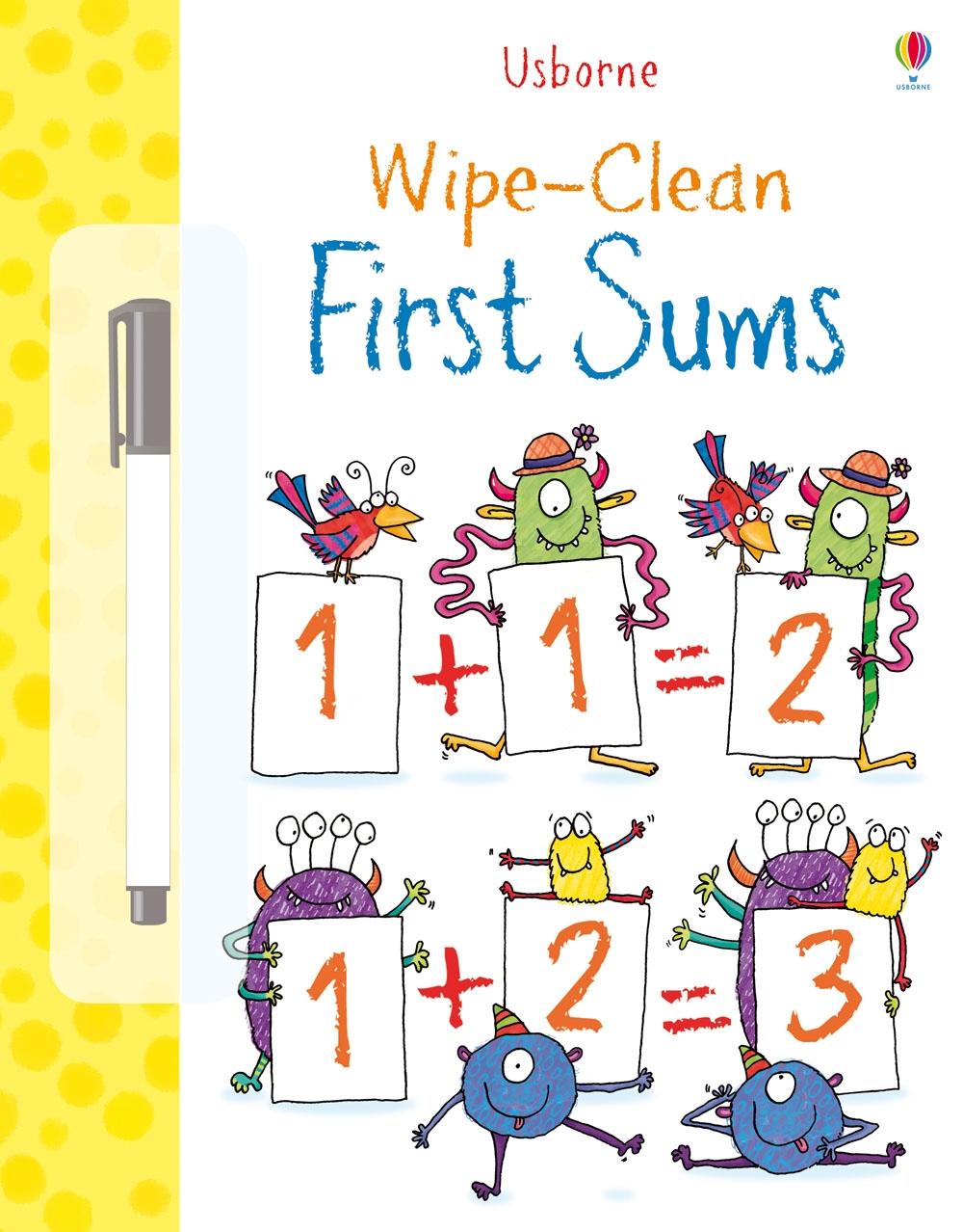 Cover: 9781409551492 | Wipe-Clean First Sums | Jessica Greenwell | Taschenbuch | Englisch