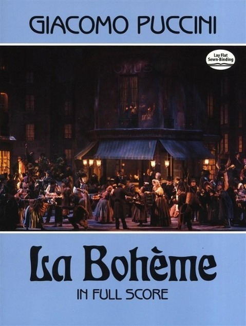 Cover: 9780486254777 | La Boheme | Giacomo Puccini | Dover Music Scores | Partitur | Englisch