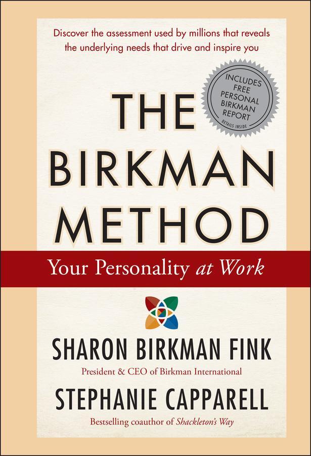 Cover: 9781118207017 | The Birkman Method | Your Personality at Work | Fink (u. a.) | Buch