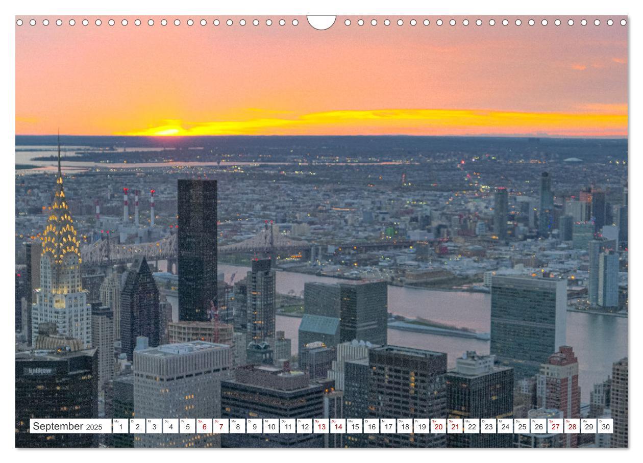 Bild: 9783383866180 | New York City Manhattan Perspektiven (Wandkalender 2025 DIN A3...