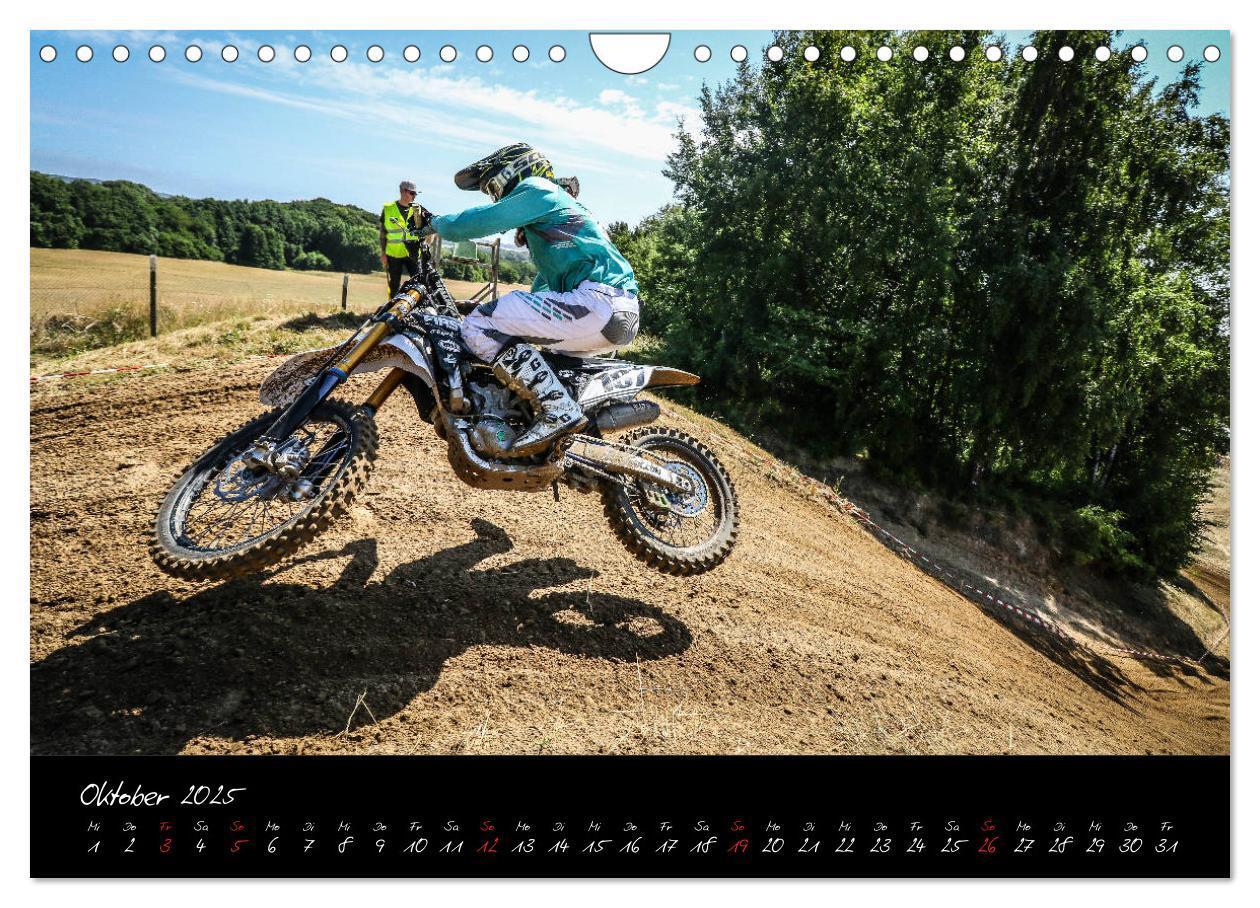 Bild: 9783435295814 | Motocross Racing 2025 (Wandkalender 2025 DIN A4 quer), CALVENDO...