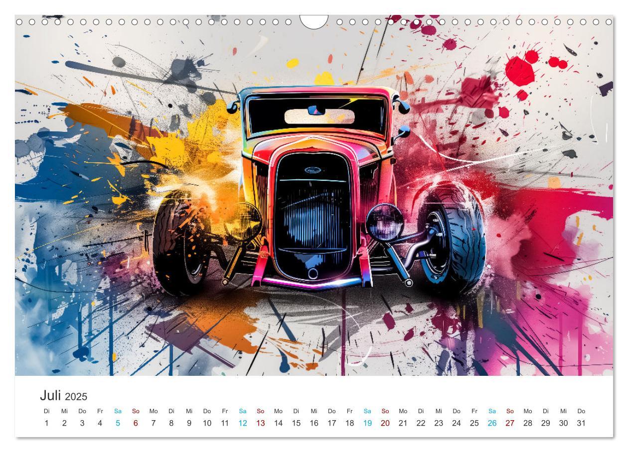 Bild: 9783383806995 | Hot Road - Oldtimer durch eine KI im neuen Gewand (Wandkalender...