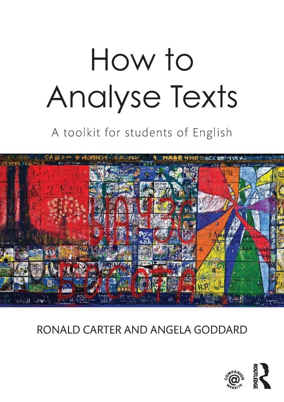 Cover: 9780415836807 | How to Analyse Texts | A toolkit for students of English | Taschenbuch