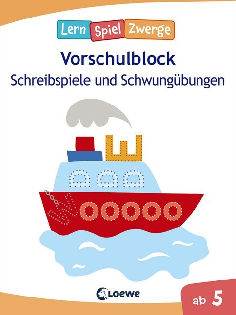 Cover: 9783743203327 | LernSpielZwerge, Vorschulblock - Schreibspiele und Schwungübungen